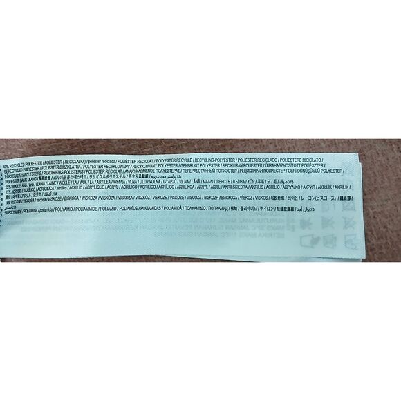 Mng womens long wrap scarf salmon blush pink soft fringe wool blend - Picture 9 of 9